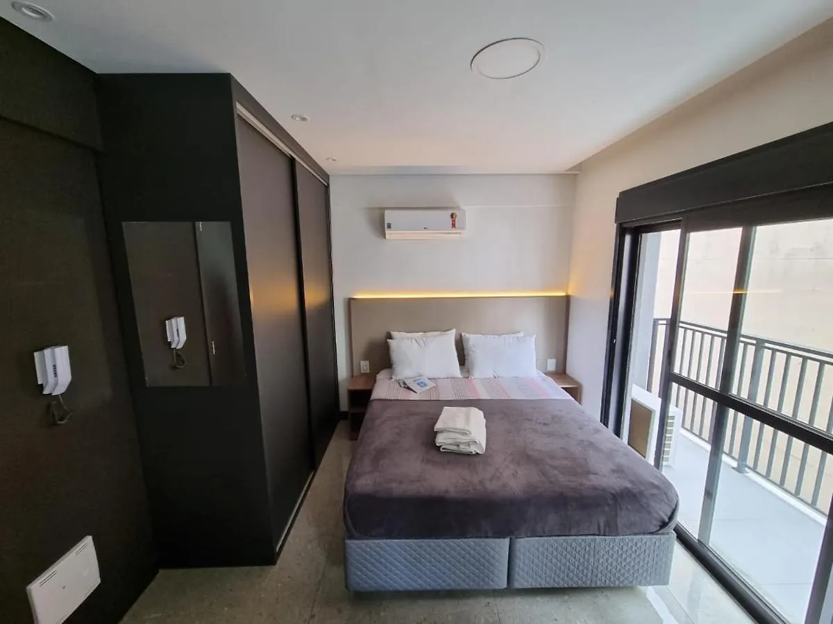 Apartamento 84 New Studio Next Paulista Av, Fast Wifi And Balcony São Paulo Brasil